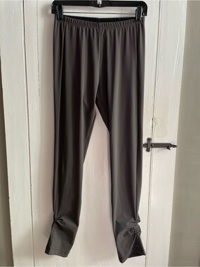 PORTO San Francisco Adjustable Ankle Legging in Truffle NWT Italian Fabric USA